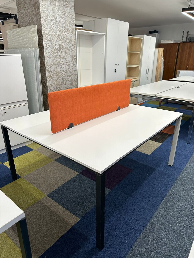 Klas Ofis Üsküdar Beyaz Çalışma Grubu 160x160 2 Kişilik - 8