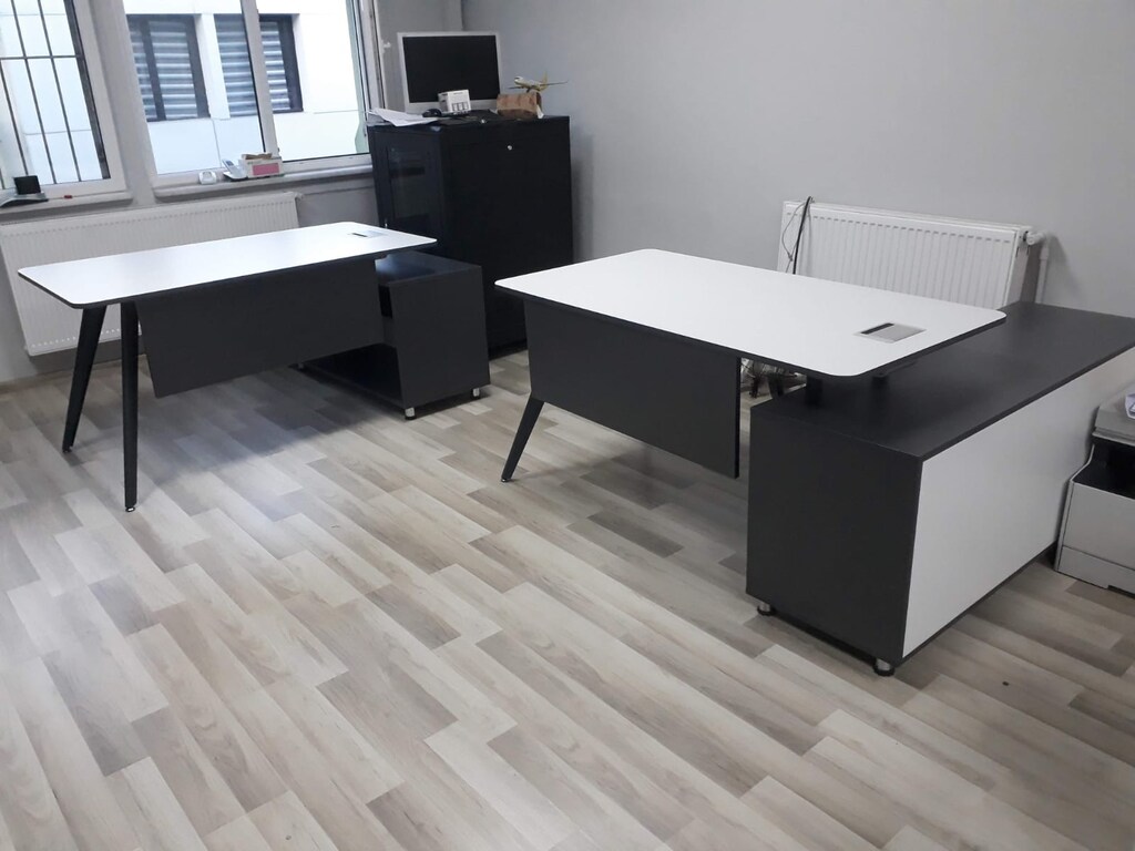 BÜRO MASASI - MEMUR MASASI - ETAJERLİ ÇALIŞMA MASASI / QUİK OFİS - 8