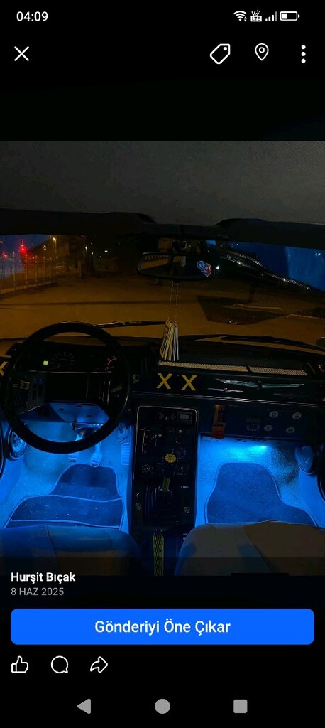 araç temiz göründüğü gibi muane var benzin LPG li 90 model 1.7 motor - 9