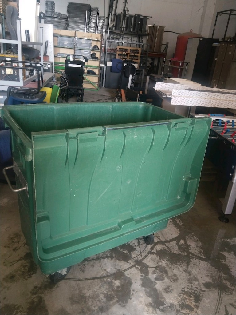 Plastik Çöp Konteyneri (1 adet. 770litrelik) - 5