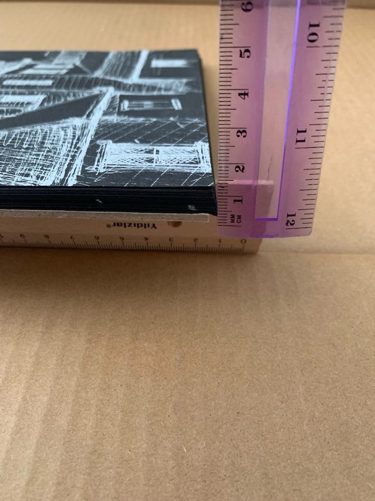 6 adet Defter CONSON-Siyah ve Beyaz Eskiz-DOT GRID-Suluboya bloğu - 5
