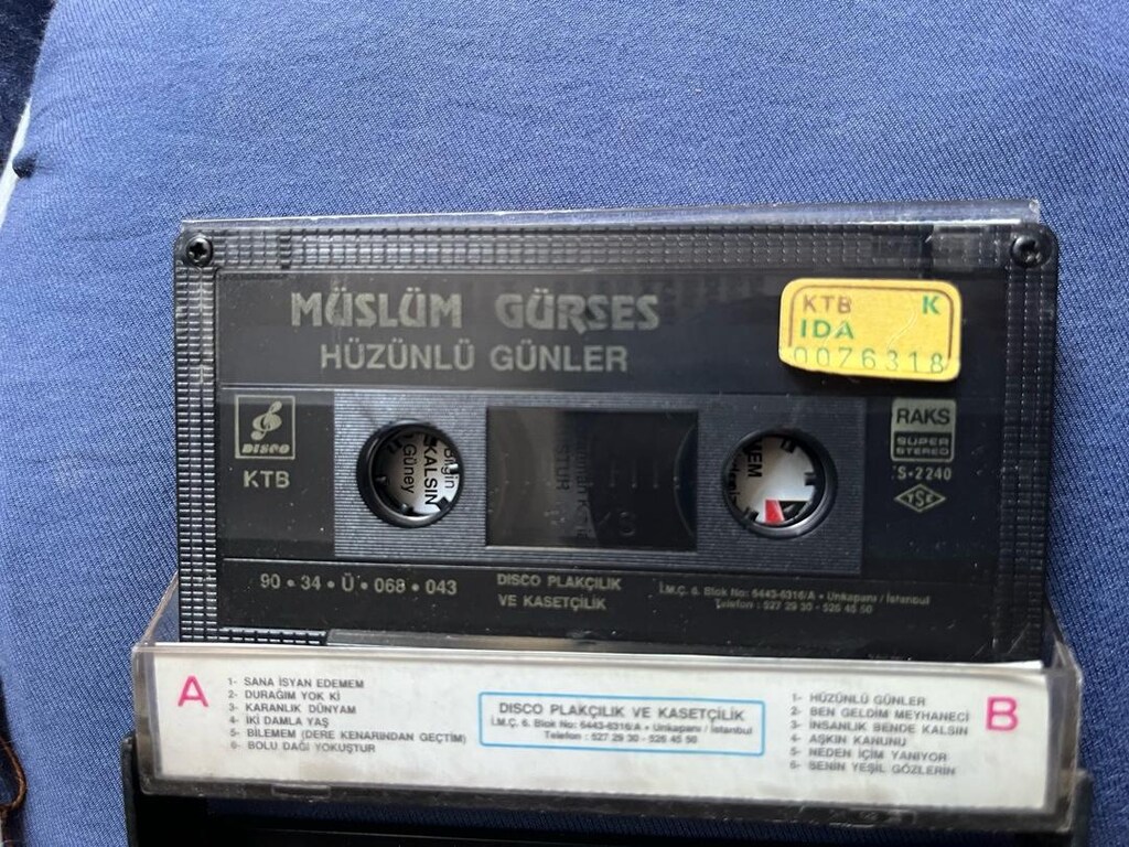 Müslüm Gürses kaset iki adet - 2