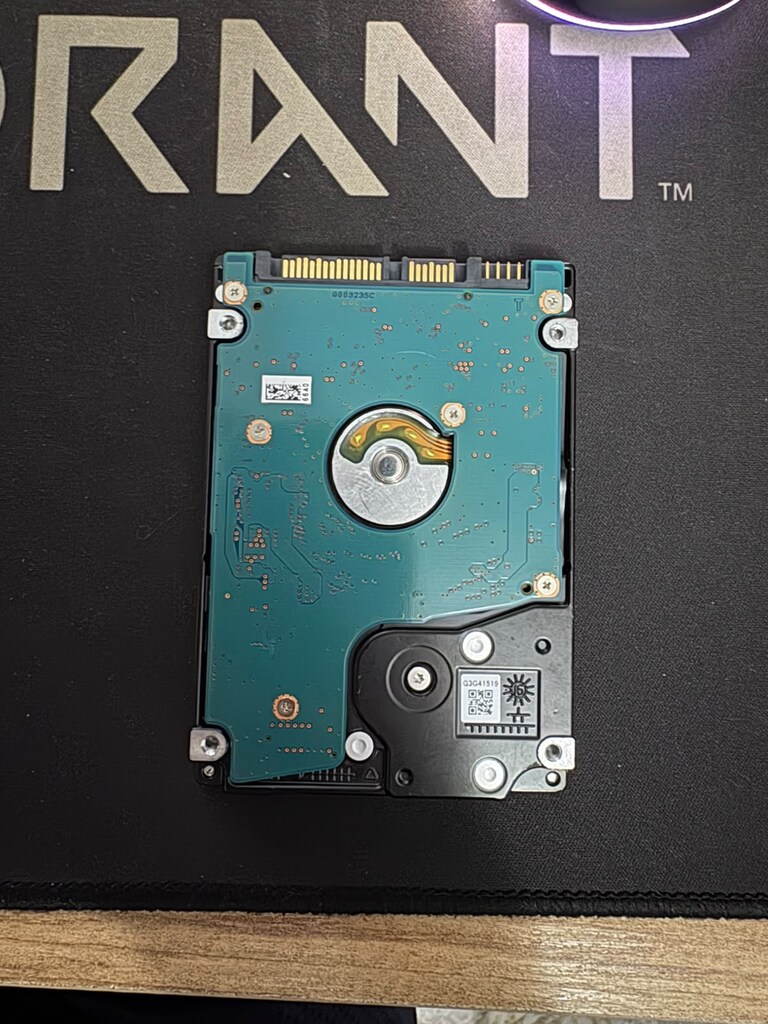 Toshiba 1TB 2.5" Laptop Harddisk - SATA 3 - 2