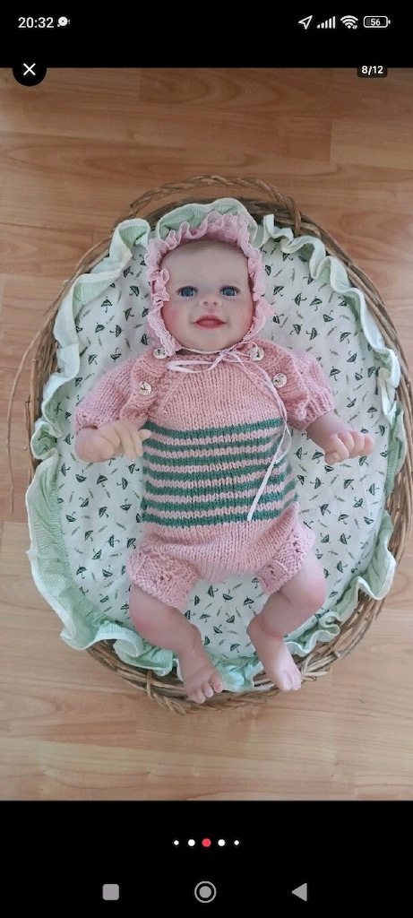 GERÇEKÇİ REBORN BEBEK OYUNCAK BEBEK SİLİKON BEBEK - 2