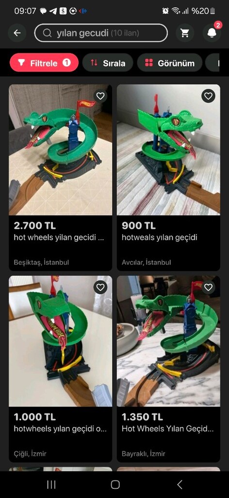 Hot whells yılan geçidi oyunu en ucuz herşeyi tam kutulu - 5