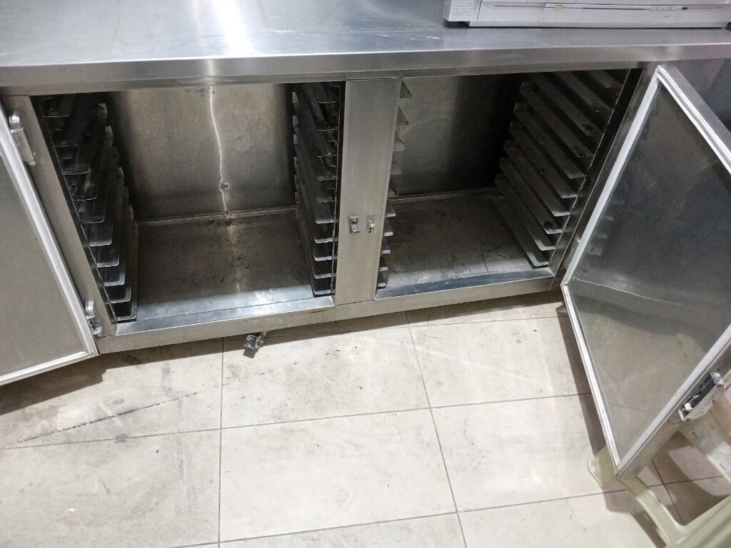 Ottoman +4 inox tezgahaltı buzdolabı hamur dinlendirme çalışır durumda - 2