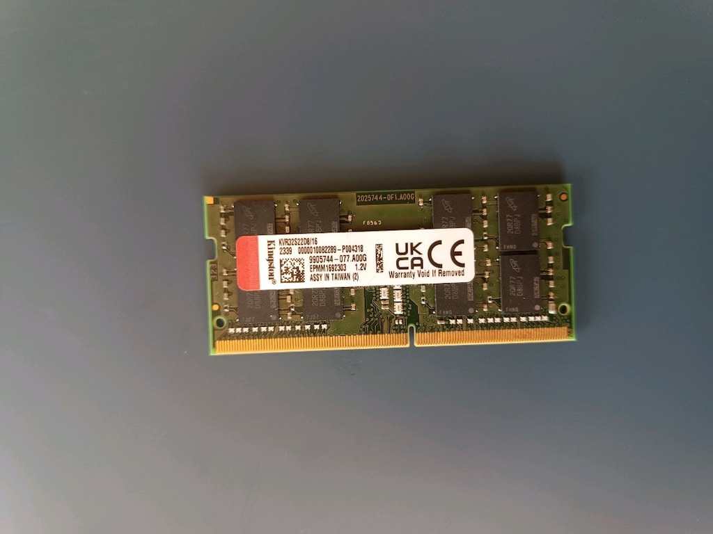 Kingston 16GB DDR4 3200MHz Laptop RAM - 3