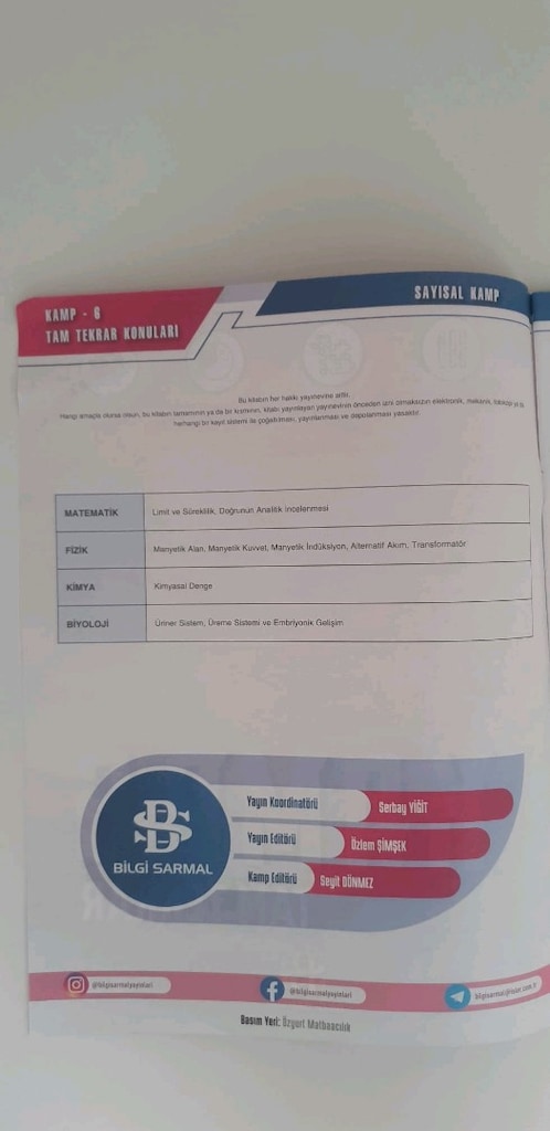 tyt ayt soru bankaları ve konu anlatım fasikülleri - 6