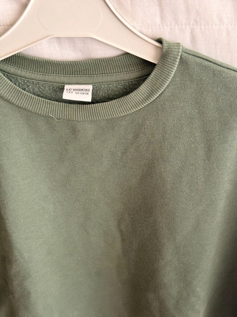LC WAİKİKİ ÇOCUK SWEATSHİRT HAKİ - 3