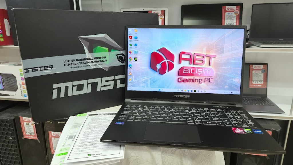 ABT BİLİŞİM - Monster Abra A5 I7-11800h 16 Gb 512 Gb M2 Rtx 3050 - 2