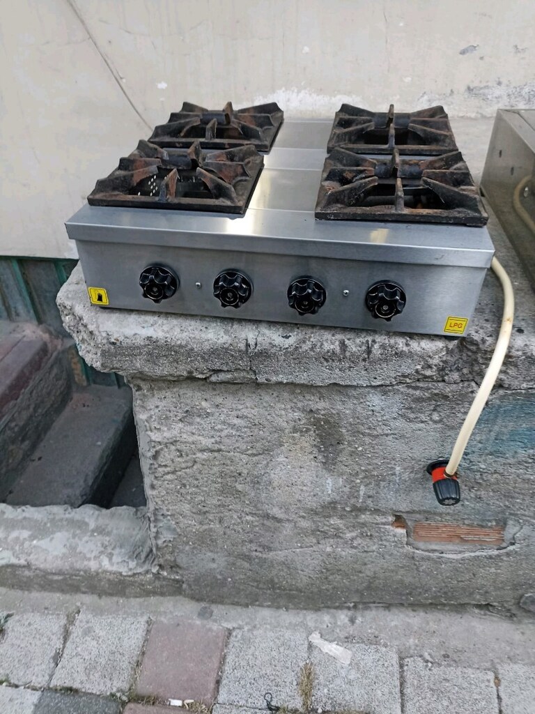 sanayii tipi Ocak tüple çalışır - 3