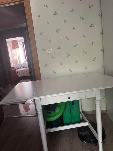 IKEA INGATORP masa - 2 adet TERJE sandalye Takım