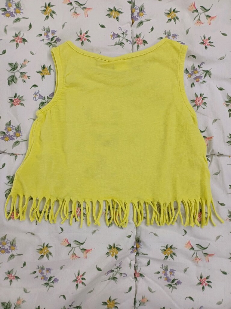 LC Waikiki Sarı Kız Çocuk Tişört - 2