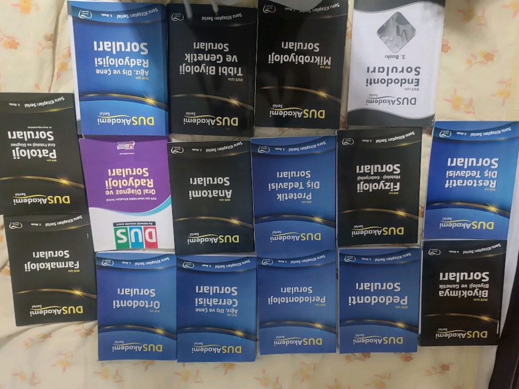 DUS ŞAMPUYONLAR NOTU VE DUS AKEDEMİ SORU KİTAPLARI - 8