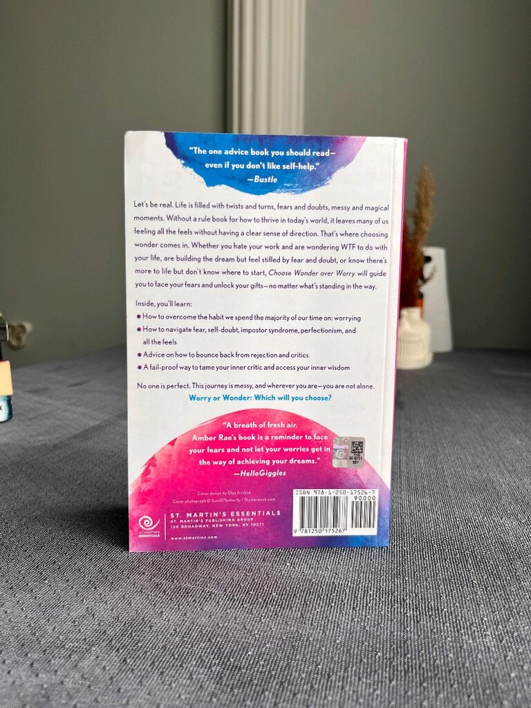 Choose Wonder Over Worry İngilizce Kişisel Gelişim Kitap - 6