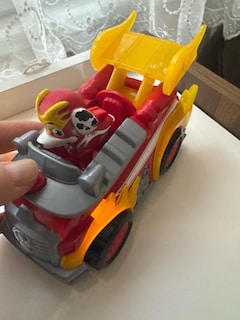 paw patrol sesli ışıklı marshall - 6