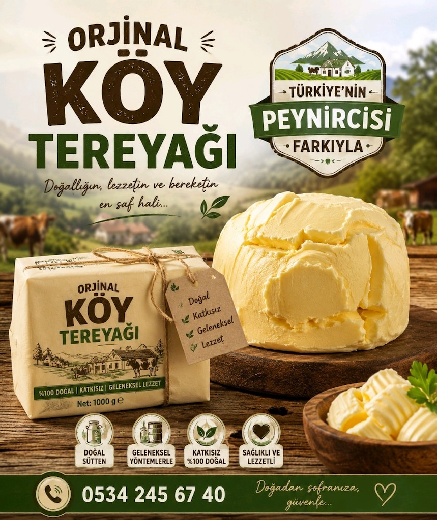 orjinal inek yağı