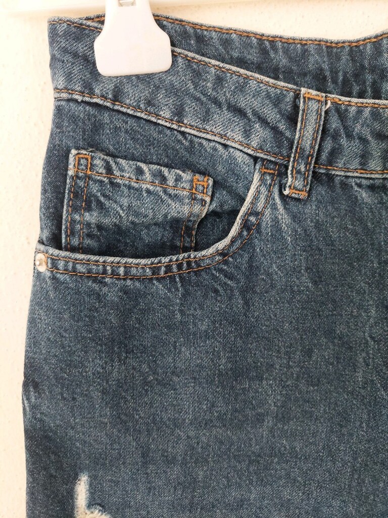 LCW MOM fit yırtık detay yüksek bel Kadın Jean pantolon - 11