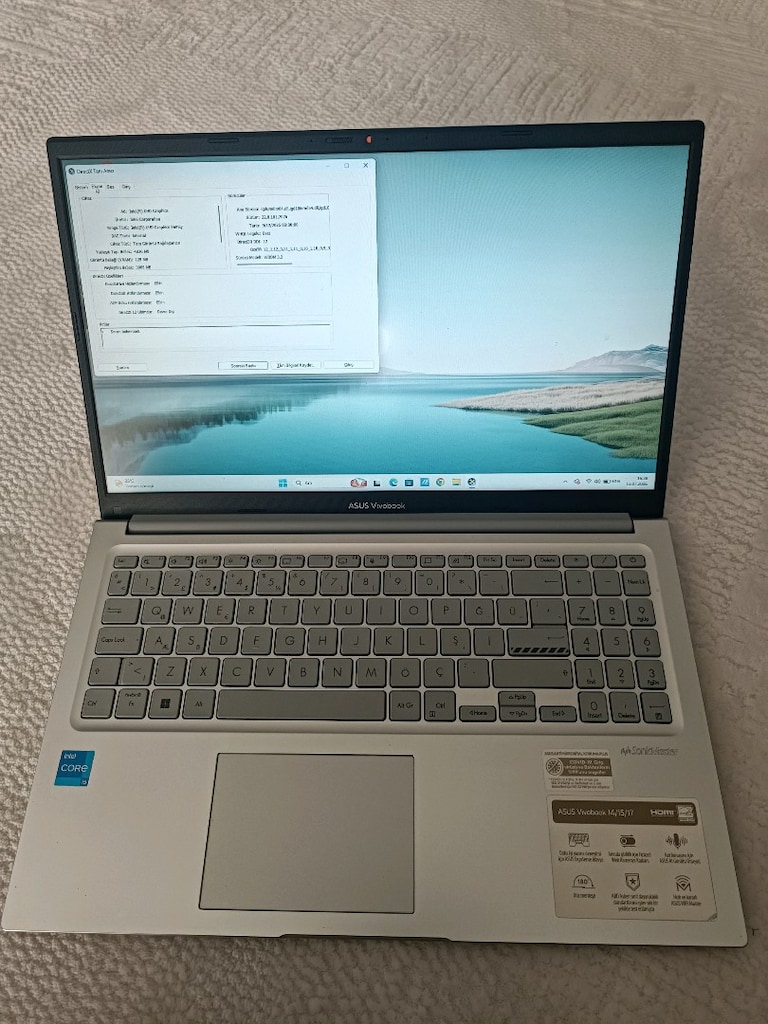 ASUS Vivobook 15 (Memurdan) i5 işlemci / 8 GB Ram / 512 GB Hafıza