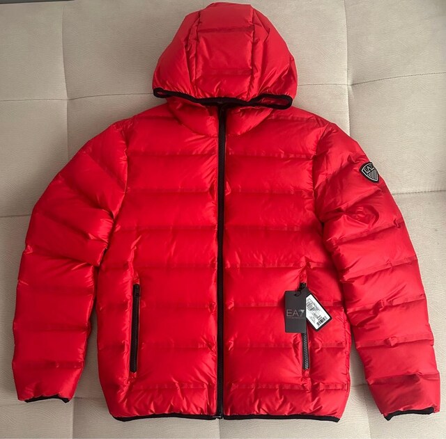 Emporio Armani EA7 Orjinal Sıfır Kaz Tüyü Mont
