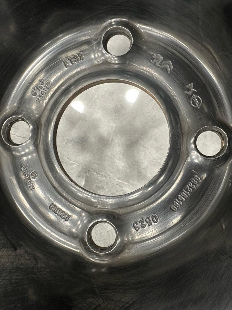ORJİNAL 16.4 X100 CİTROEN DEMİR JANT ORJİNAL KAPAK C3 VE 4 X 100 OLAN - 9