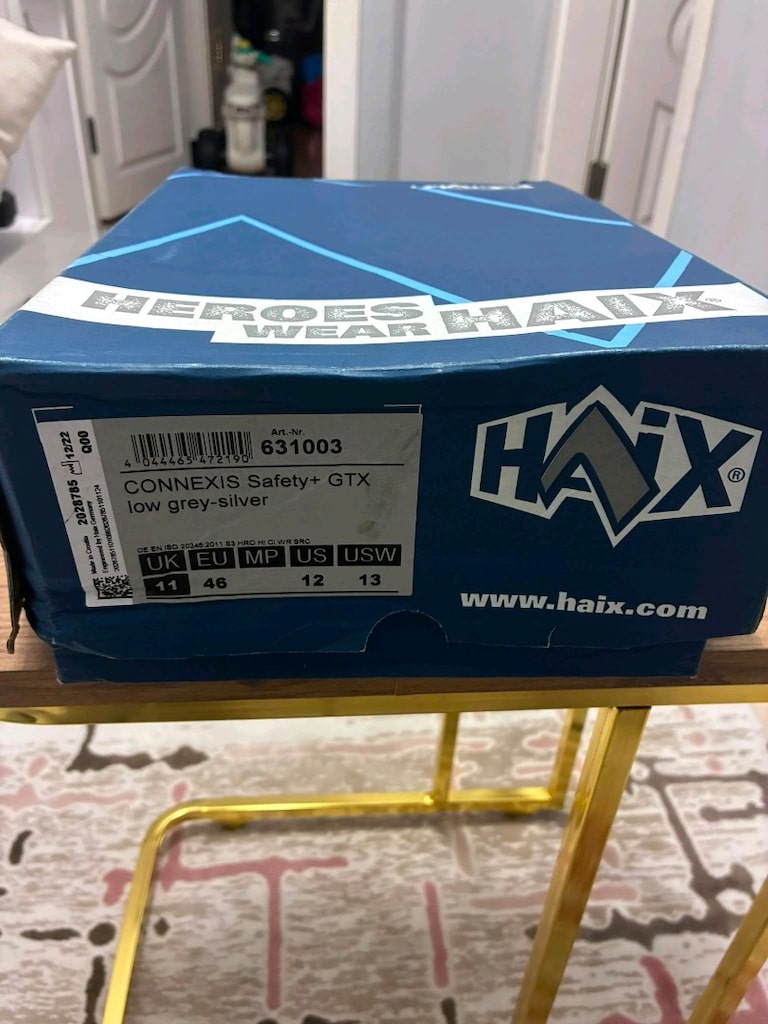 46 numara Haix ayakkabının ağa babası süper kalite sağlam iş ayakkabıs - 6