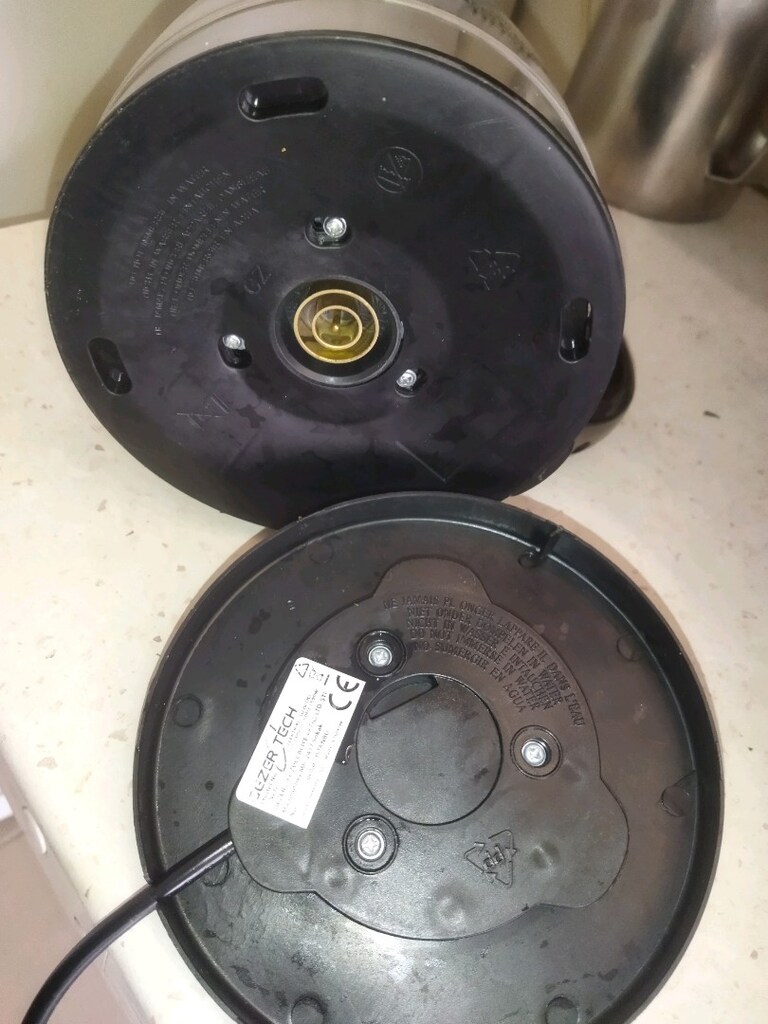 mavi ışıklı cam kettle general home - 7