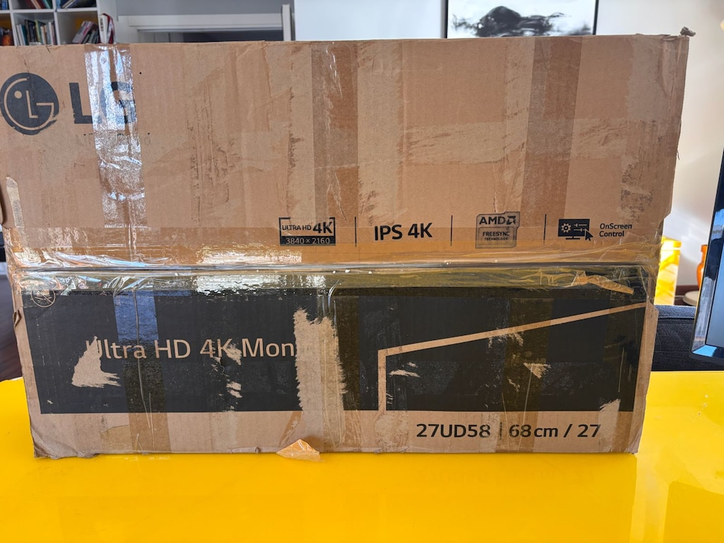 LG 27UD58 27 inç 4K IPS Monitör, Temiz, Kutulu - 3