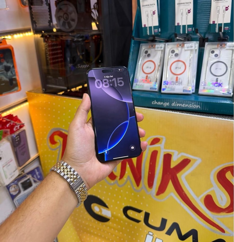 IPHONE 16 PRO MAX 256 GB YD TEK SIM PİL 100 - 2