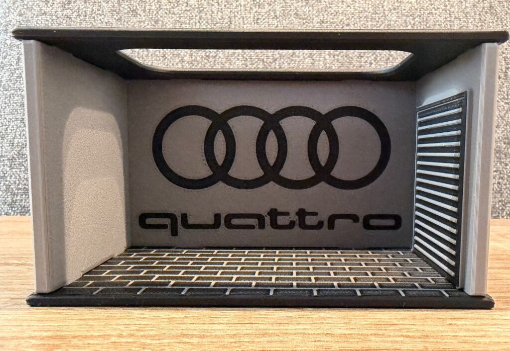 Audi mini garaj Auidi dioroma - 3