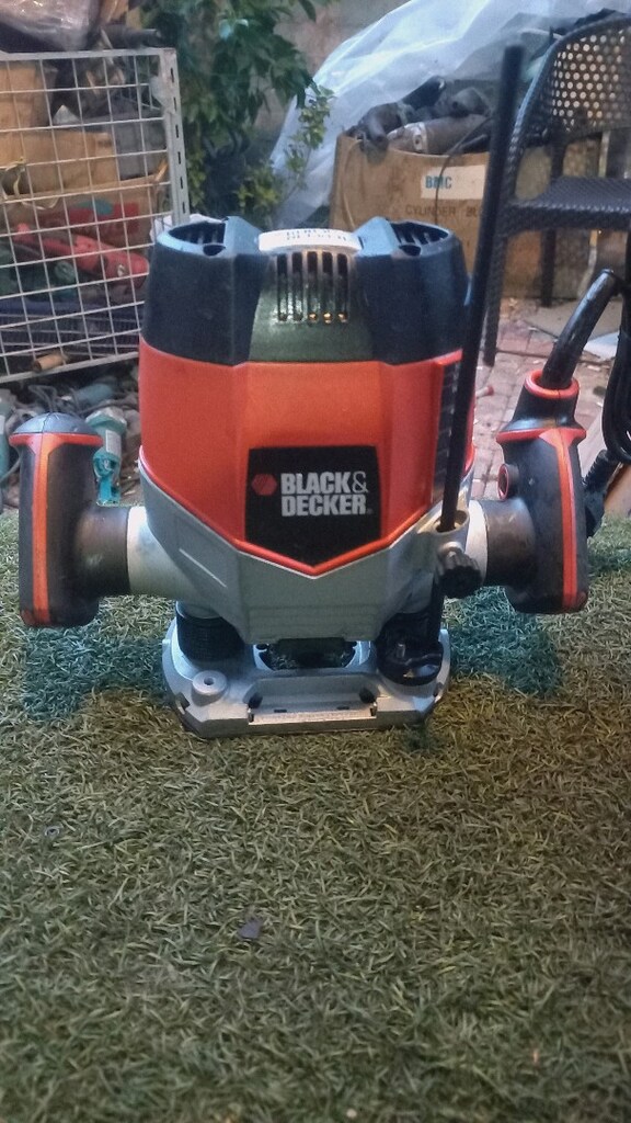 blackdecker çift kol freze - 6