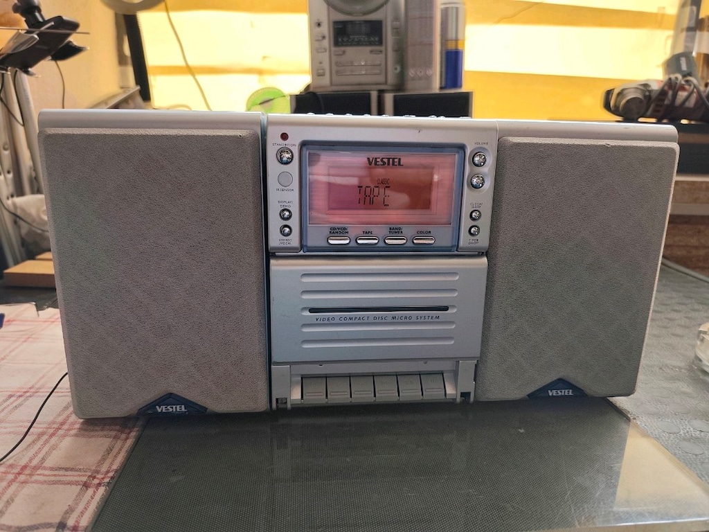 Vestel marka radyo CD kaset çalar dijital - 9