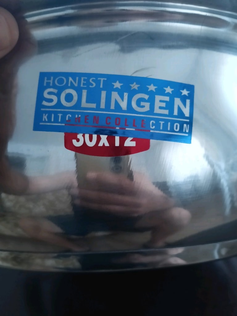Sıfır honest solingen çelik tencere - 2