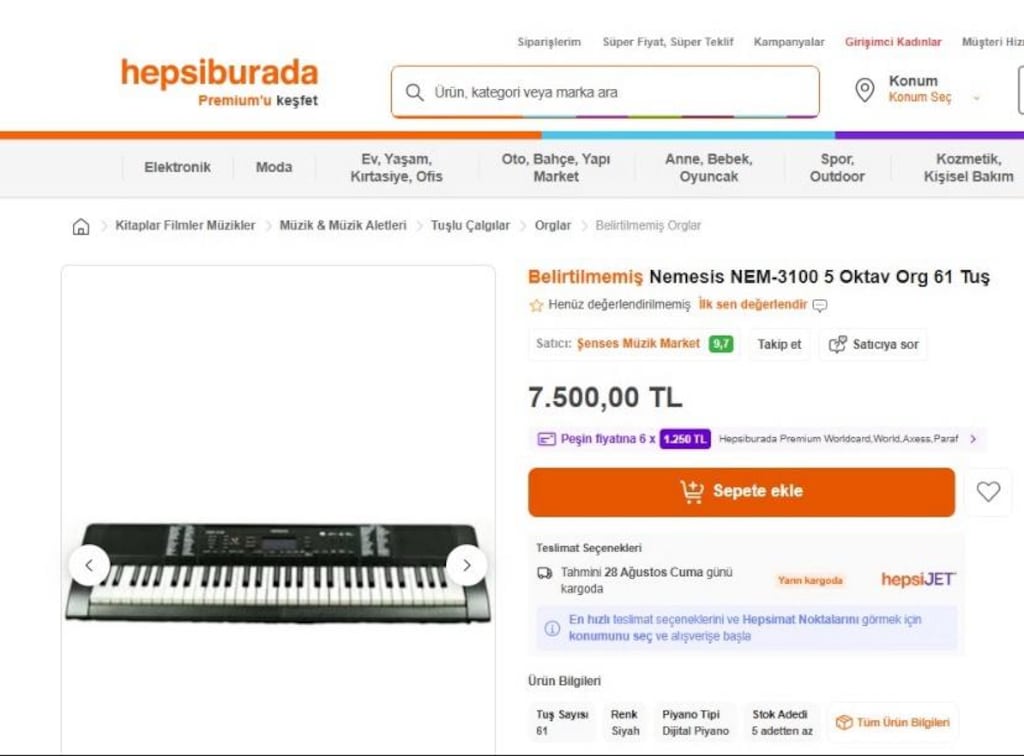 NEMESIS NEM 3100 ORG SIFIR AYARINDA - 7