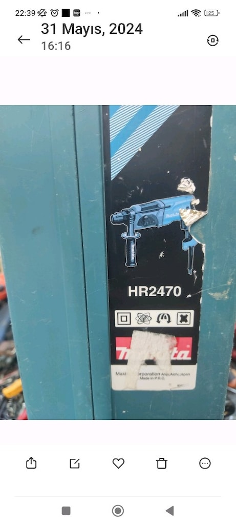 Makita orijinal kırıcı delici matkap - 8