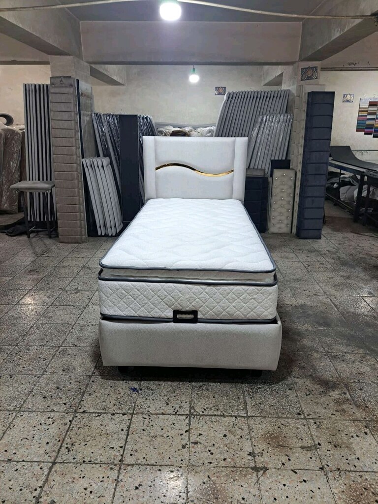 90x190 baza başlık yatak - 6