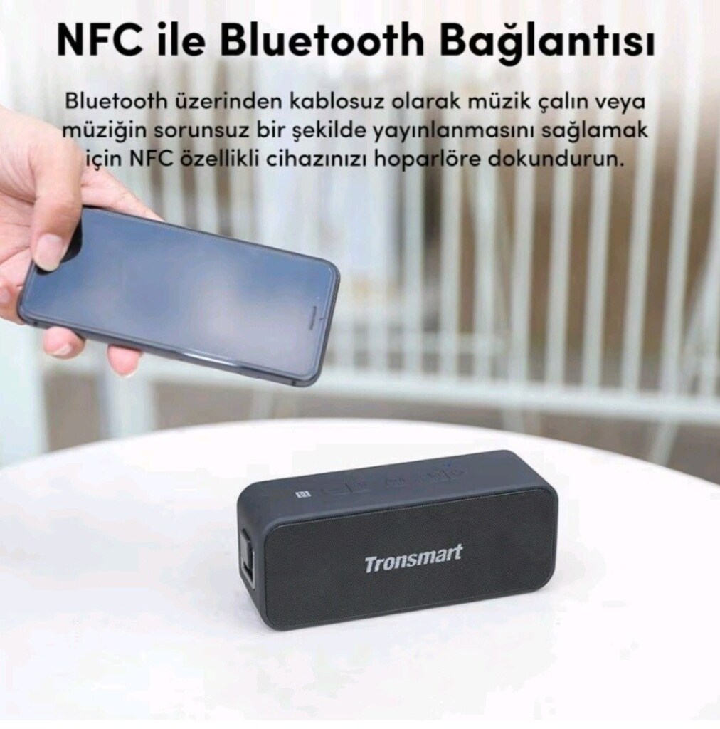 Tronsmart T2 Plus NFC ve TWS destekli Bluetooth hoparlör - 7