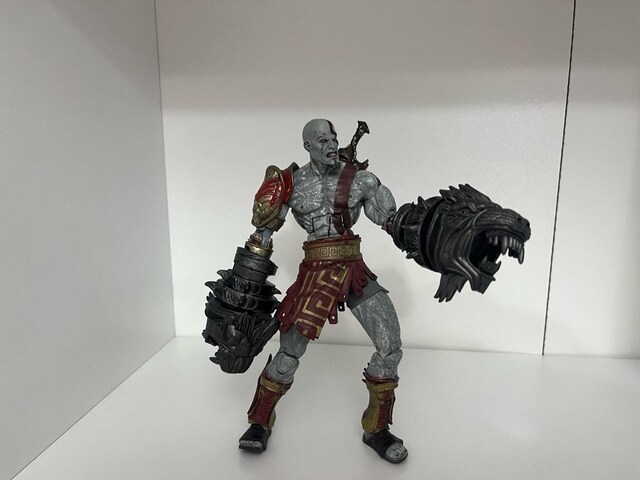 God of war kratos figür