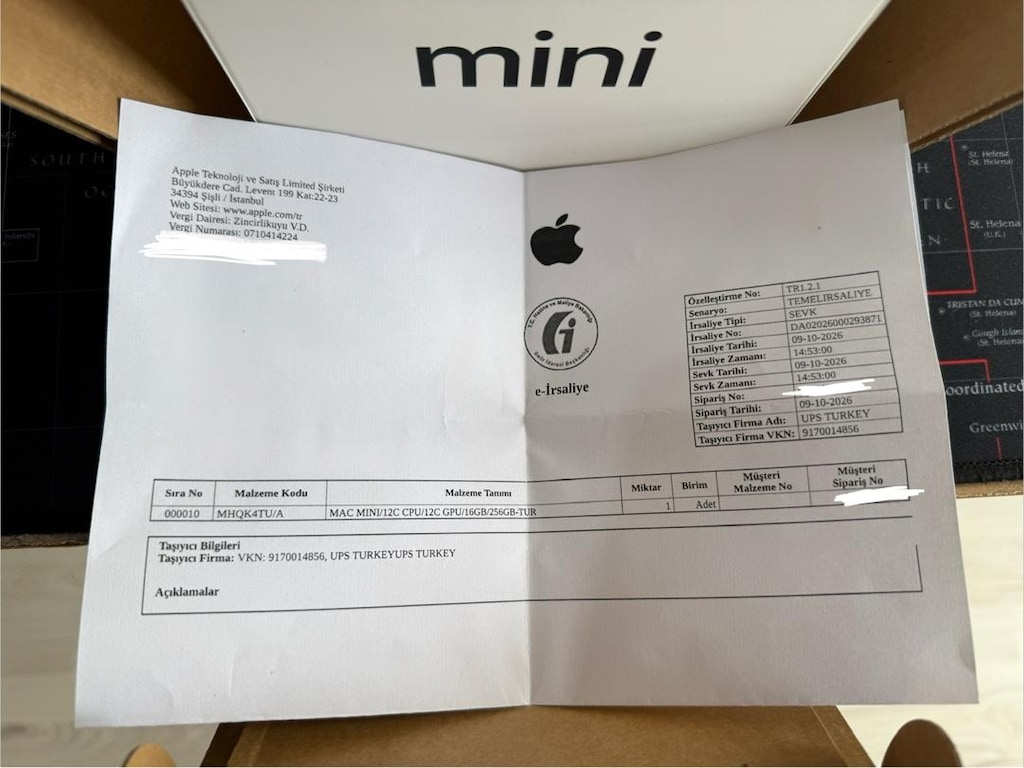 M6 MAC MİNİ SIFIR KAPALI KUTU APPLE TÜRKİYE GARANTİLİ FATURALI - 4