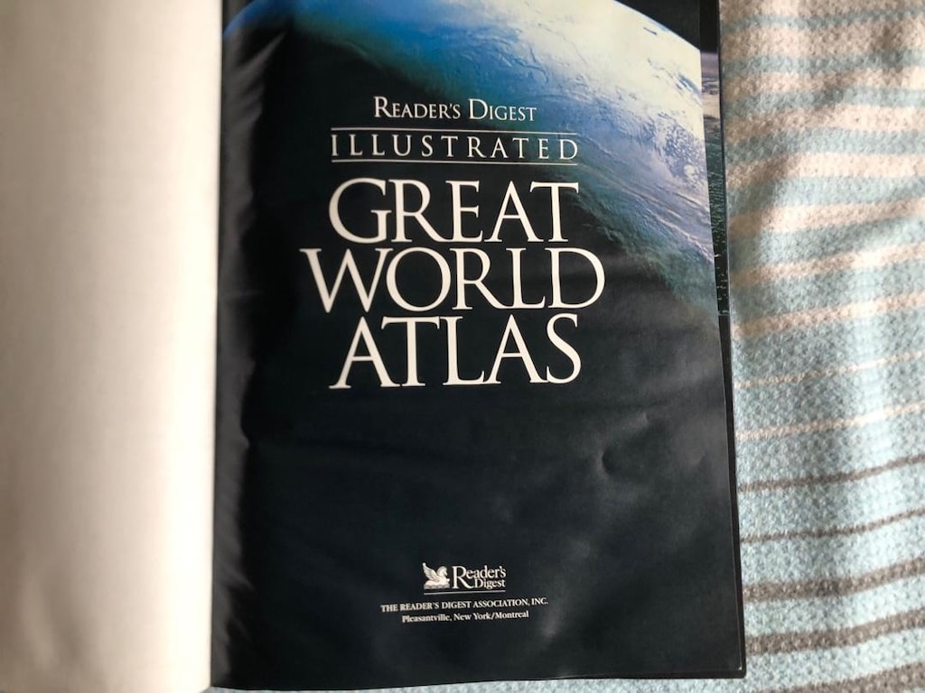 reader’s digest illustrated-Great World Atlas - 2