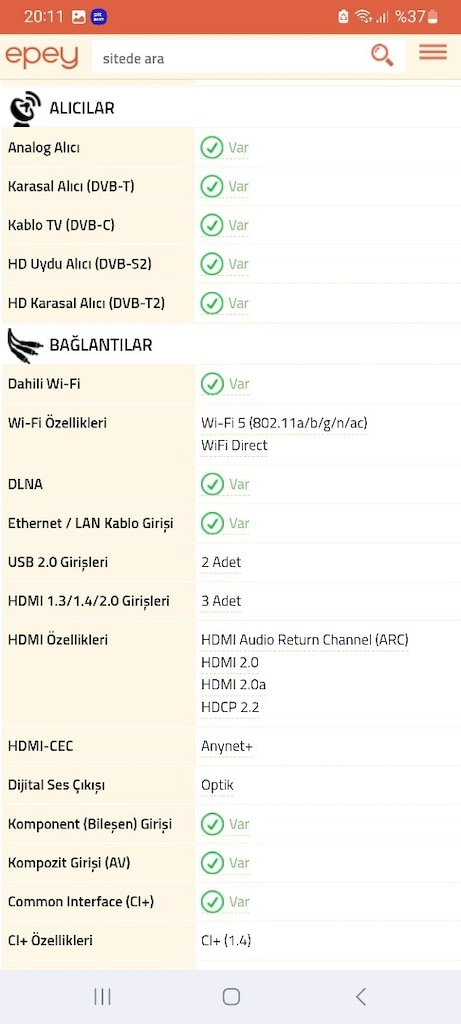 SAMSUNG 49NU7100 123 EKRAN SMART 4K - 5