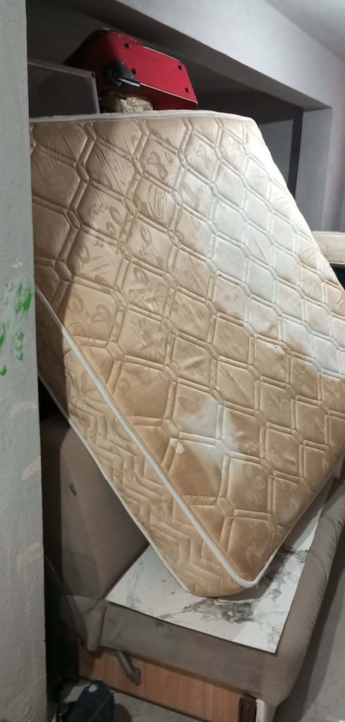 ÇİFT KİŞİLİK YATAK TEMİZ KULLANIŞLI 150X200CM EBADINDA PAZARLIKSIZ - 2