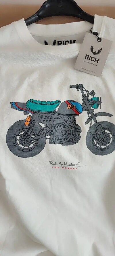 Motor Baskılı T-Shirt