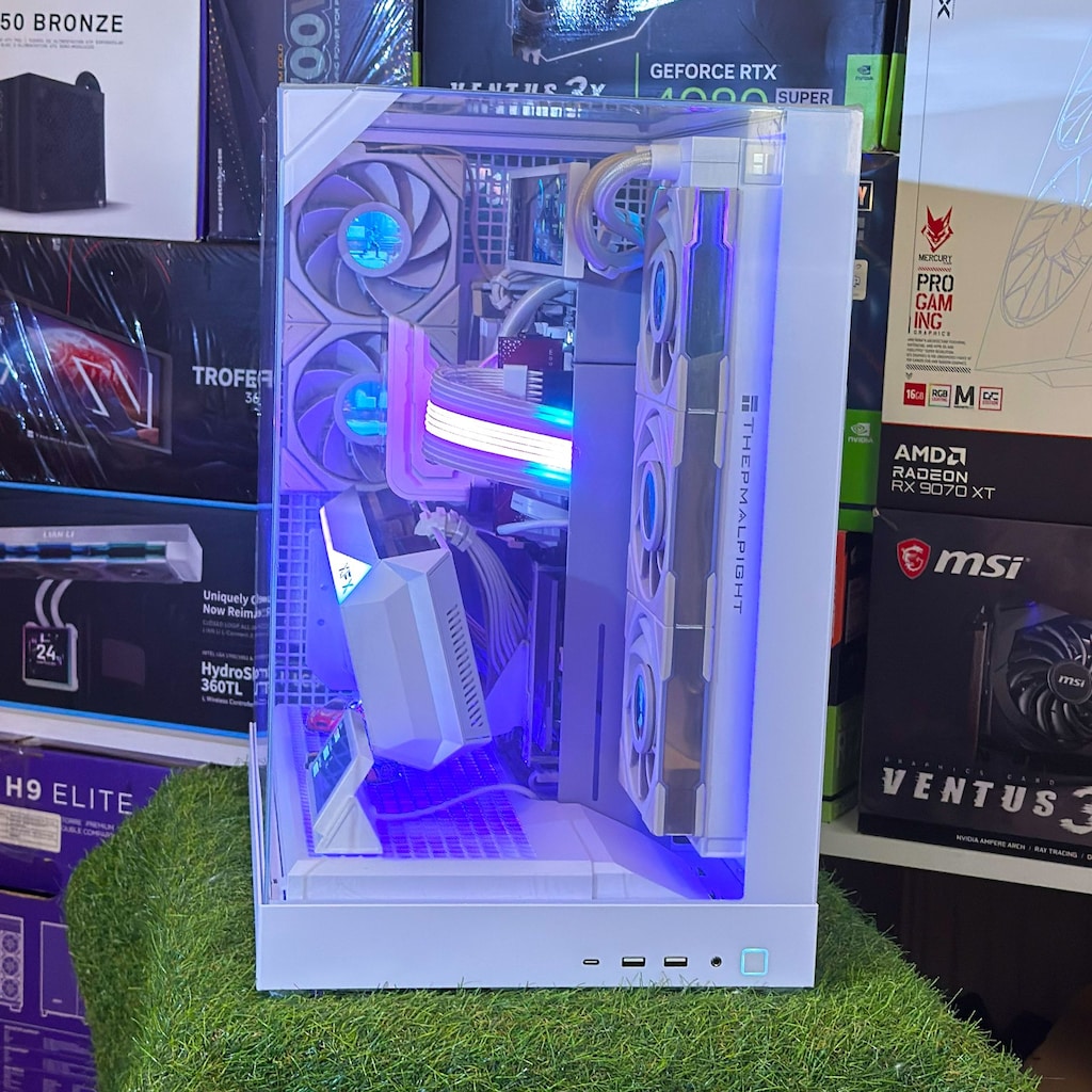 ULTRA PERFORMANS BEYAZ SETUP (Ultra 7 265K & RX 9070 XT) - 8