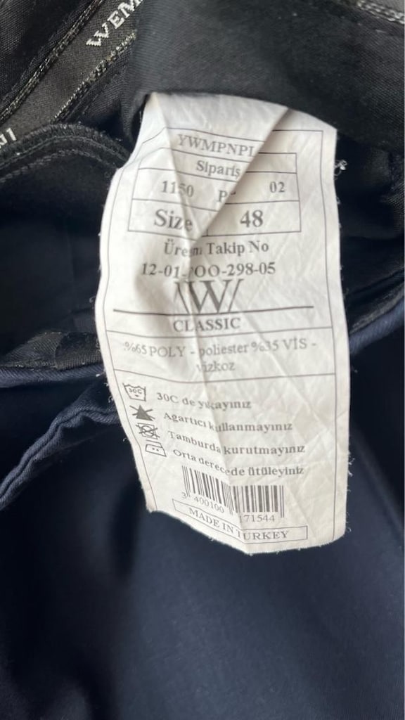 wemsey erkek kumaş pantolon 48 beden - 6