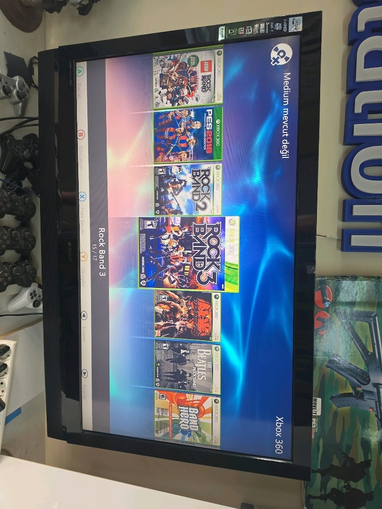 XBOX360 E KASA 250 GB JTAGLI KİNECTLİ FUL OYUNLU - 5