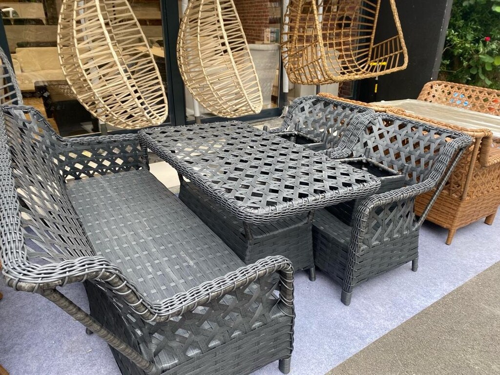 SIFIR RATTAN BALKON SETİ - 2