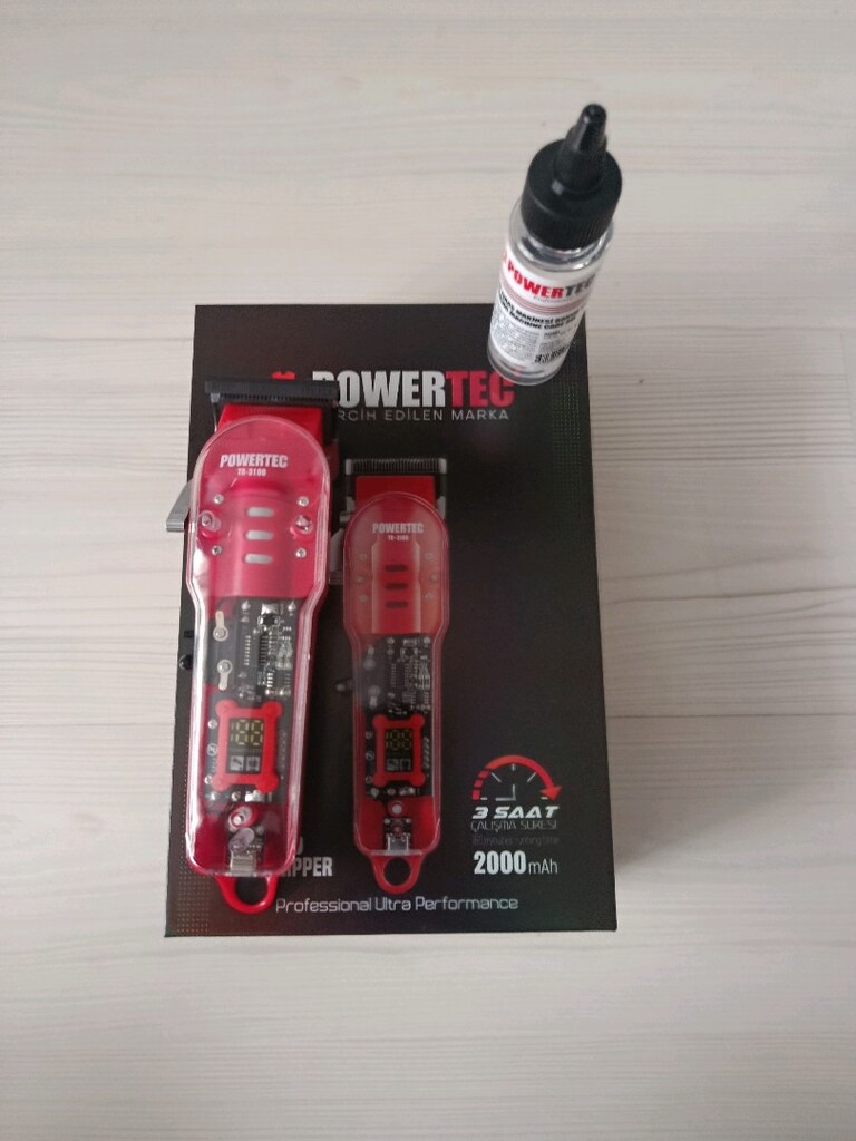 Powertec TR-3100 Profesyonel Saç Kesme Makinesi - 3
