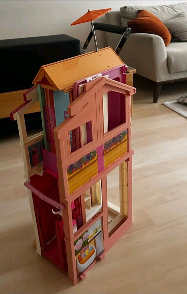 Kız çocuk oyuncak Barbie ev - 5