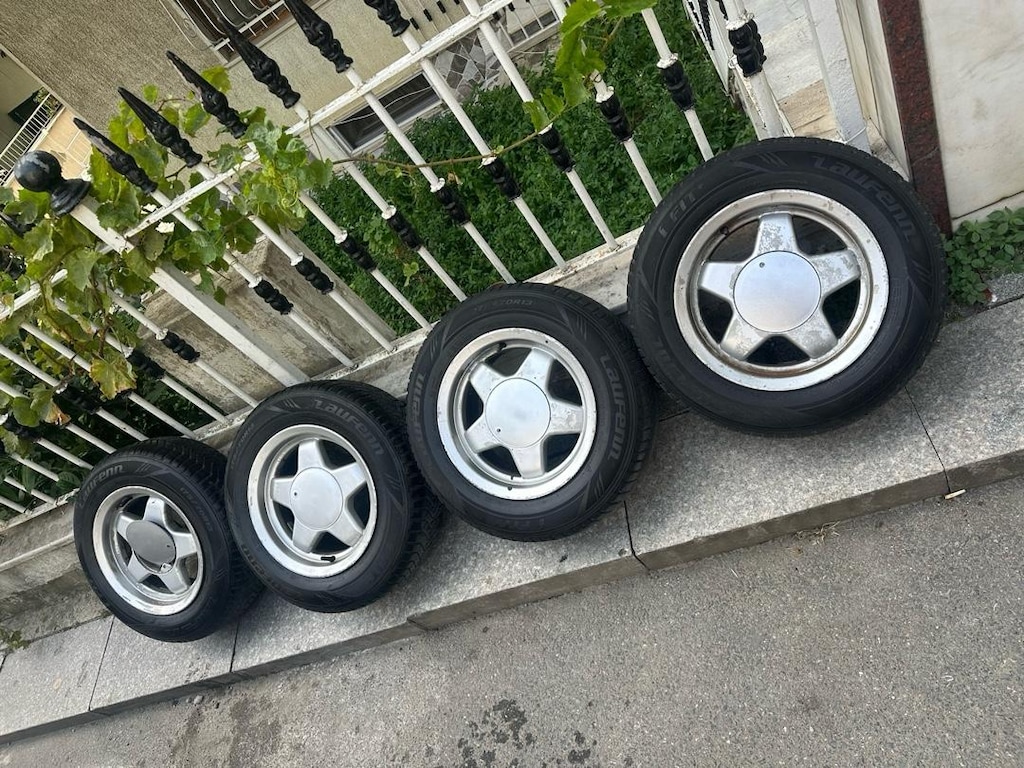 CMS 40 jant Yeni Ayarında Laufen kışlık lastik takımı 175 70 13 4x100